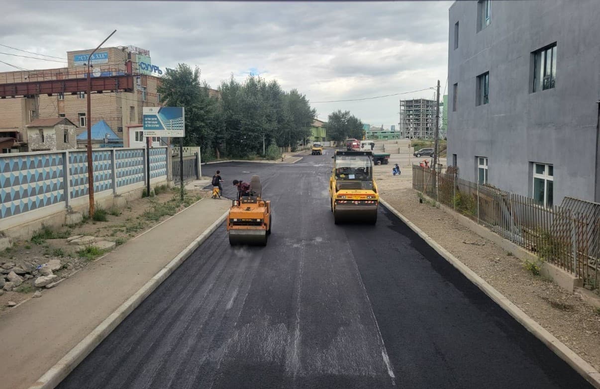 Өчигдөр 23.00 цагт хаасан замыг засаад, маргааш өглөө 06.00 цагт нээнэ