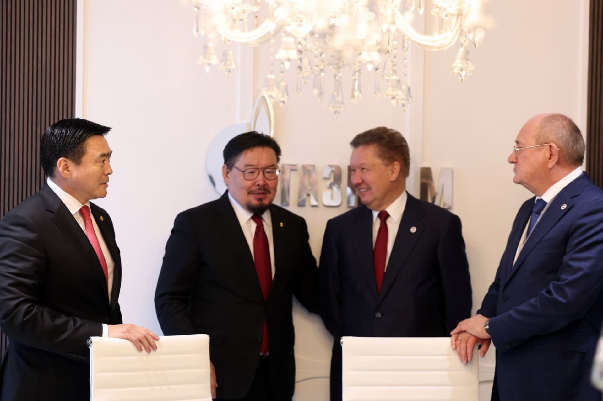 Ерөнхий сайд “Газпром” НХН-ийн Удирдах зөвлөлийн даргыг хүлээн авч уулзлаа