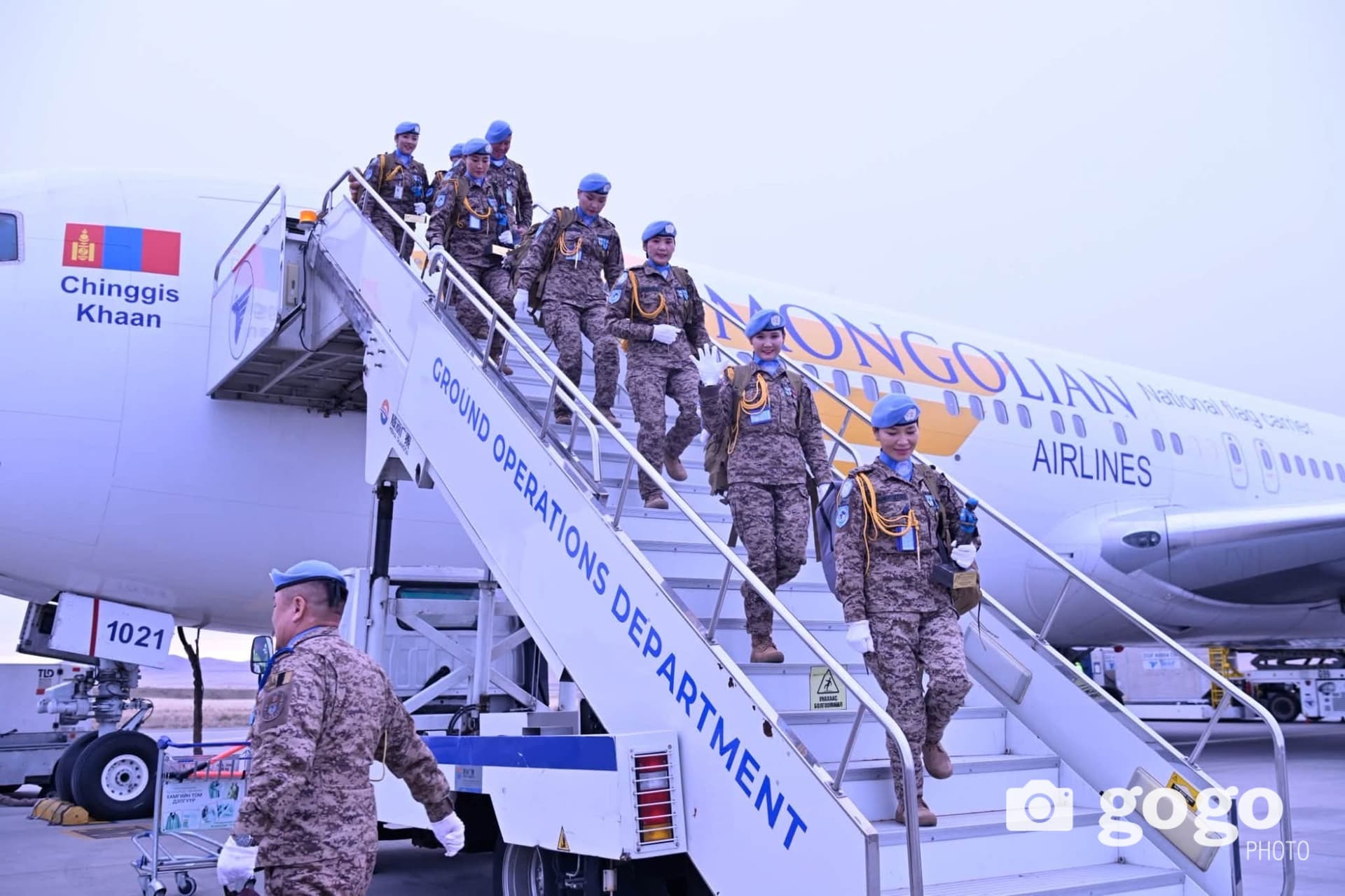 UNMISS ажиллагаанд үүргээ нэр төртэй гүйцэтгэсэн бүрэлдэхүүн эх орондоо ирлээ
